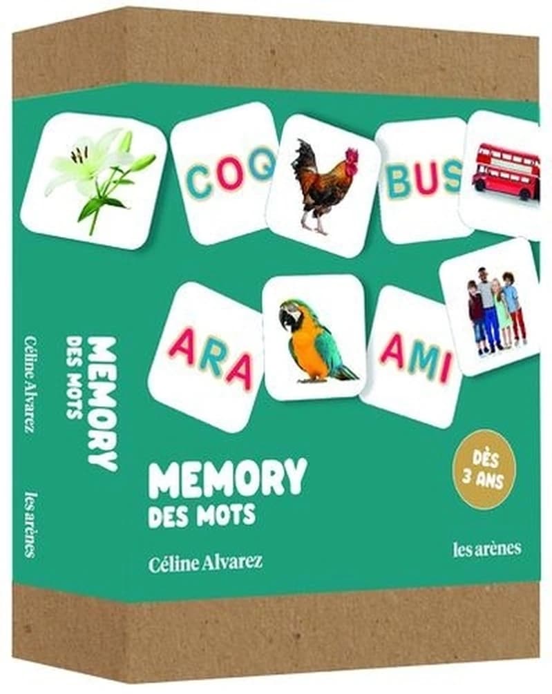 Memory des mots - CELINE ALVEREZ LES LECTURES NATURELLES