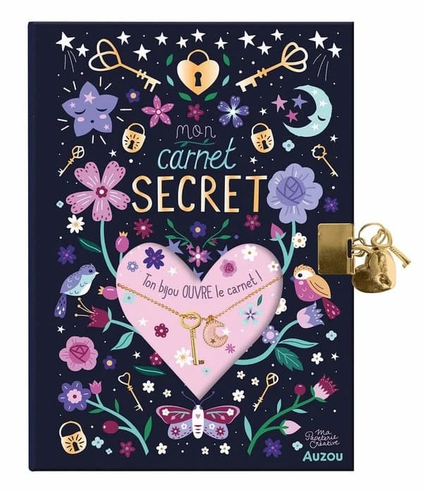 Mon carnet secret : Avec 1 bijou