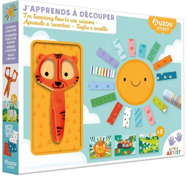 J'apprends à découper et coller