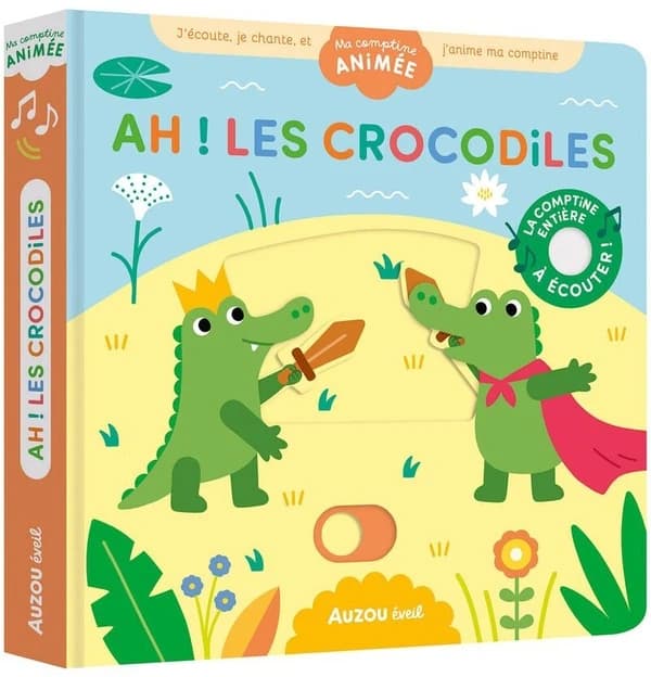 Ah ! les crocodiles : la comptine entière à écouter