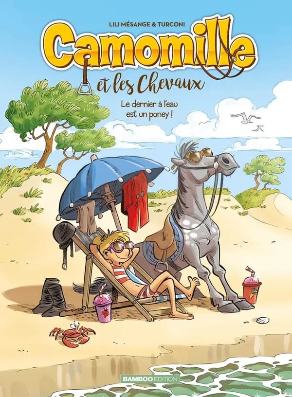 Le dernier à l'eau est un poney !