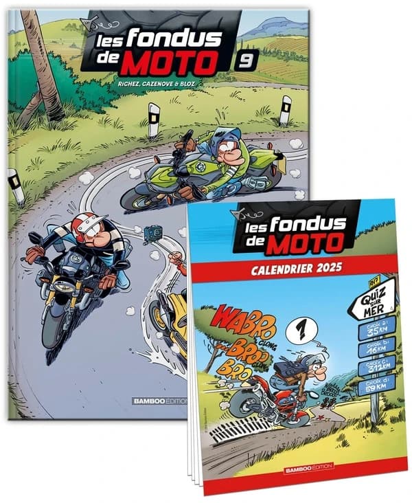 Les fondus de moto Tome 9
