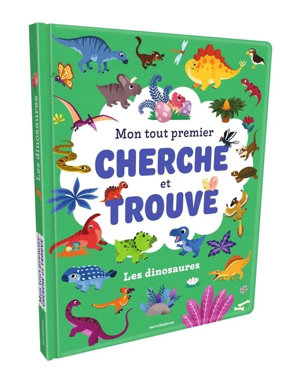 Mon tout premier cherche et trouve : Les dinosaures : + de 50 éléments à repérer !