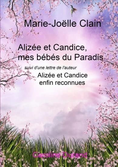 Alizée et Candice, mes bébés du Paradis ; suivi d'une lettre de l'auteur, Alizée et Candice enfin reconnues