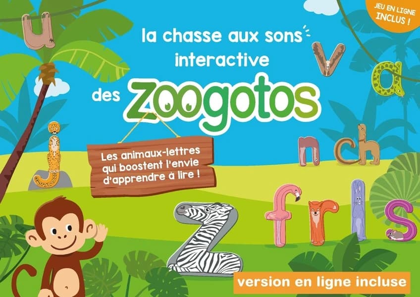 LA CHASSE AUX SONS INTERACTIVE DES ZOOGOTOS : Le meilleur entrainement pour se préparer à lire !