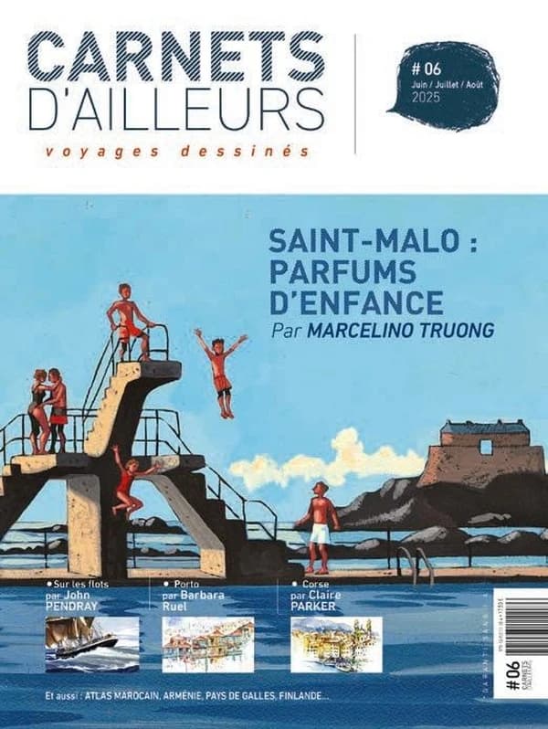 Carnets d'ailleurs, voyages dessinés n.6 : St-Malo