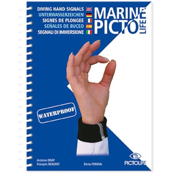 Marine pictolife : signes de plongée