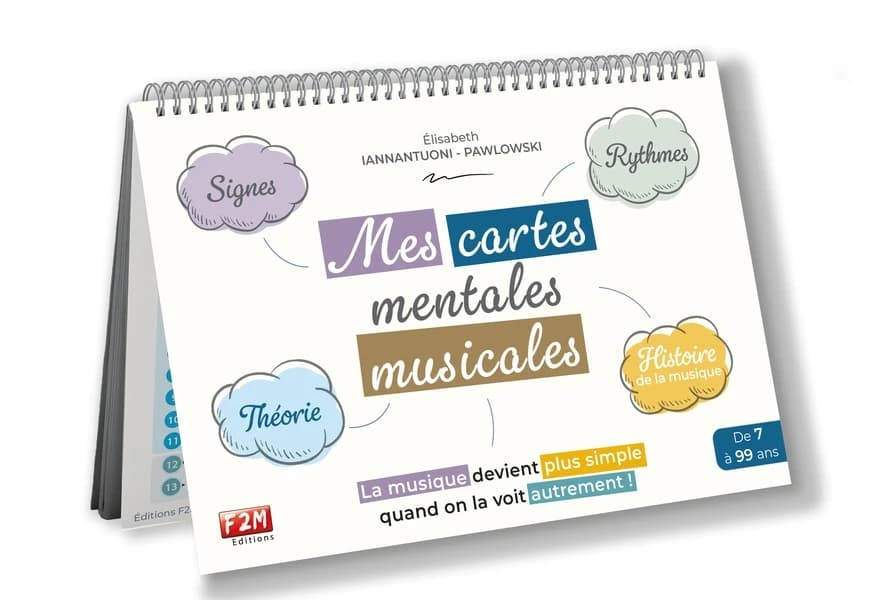 Mes cartes mentales musicales : la musique devient plus simple quand on la voit autrement !