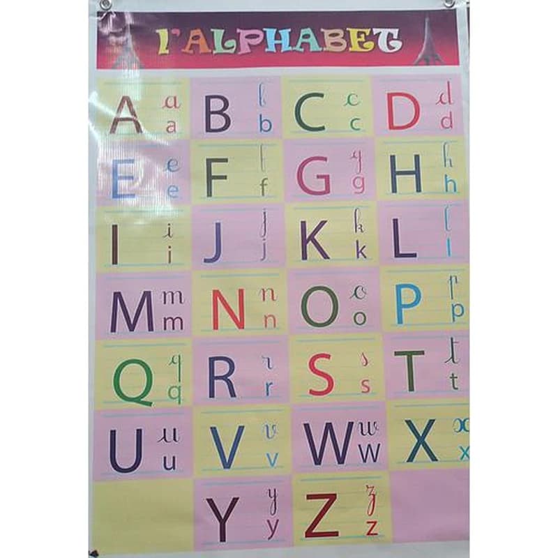 Poster L'ALPHABET